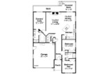 Traditional House Plan - Alderbrook 30-913 - 1st Floor Plan 
