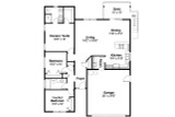 Cottage House Plan - Kayleigh 30-549 - 1st Floor Plan 