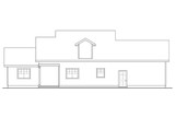 Craftsman House Plan - Cloverport 30-802 - Rear Exterior 