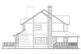 Country House Plan - Thompson 10-018 - Right Exterior 