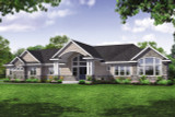 Ranch House Plan - French Glen 31-130 - Front Exterior 