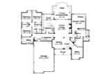 Craftsman House Plan - Radisson 30-374 - 1st Floor Plan 