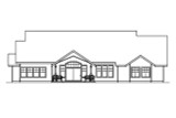 Craftsman House Plan - Radisson 30-374 - Rear Exterior 