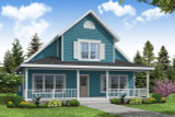 Cottage House Plan - Westborough 30-248 - Front Exterior 