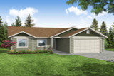 Ranch House Plan - Wapato 31-210 - Front Exterior 