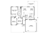 Ranch House Plan - Wapato 31-210 - 1st Floor Plan 