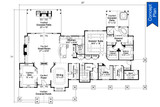 Craftsman House Plan - Elk Cove 31-224 - 1st Floor Plan 