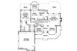 Country House Plan - Charleston 10-252 - 1st Floor Plan 