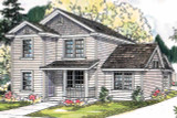Country House Plan - Ellisville 30-588 - Front Exterior 