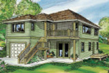 Contemporary House Plan - Glenview 30-687 - Front Exterior 