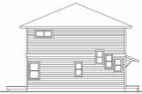 Contemporary House Plan - Glenview 30-687 - Rear Exterior 