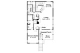 Contemporary House Plan - Glenview 30-687 - 1st Floor Plan 
