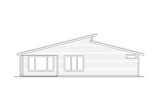 Secondary Image - Contemporary House Plan - Nisqually 31-191 - Rear Exterior 