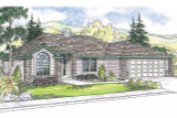 Ranch House Plan - Bingsly 30-532 - Front Exterior 