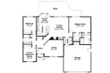 Ranch House Plan - Bingsly 30-532 - 1st Floor Plan 