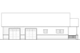 Craftsman House Plan - Garage 20-058 - Left Exterior 