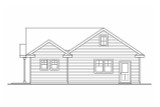Traditional House Plan - 20-035 - Rear Exterior 