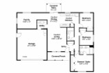 Country House Plan - Prichard 30-701 - 1st Floor Plan 