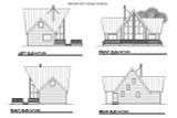 A-Frame House Plan - Chinook 30-011 - Exterior 