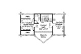 A-Frame House Plan - Chinook 30-011 - 2nd Floor Plan 