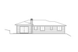 Modern House Plan - Staghorn 31-168 - Rear Exterior 