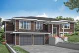 Modern House Plan - Staghorn 31-168 - Front Exterior 