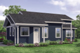 Traditional House Plan - Klickitat 31-129 - Right Exterior 