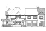 Victorian House Plan - Victorian 10-027 - Right Exterior 
