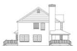 Country House Plan - Cimarron 10-208 - Left Exterior 