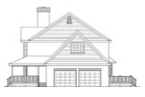 Country House Plan - Cimarron 10-208 - Right Exterior 