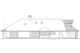 Contemporary House Plan - Ainsley 10-008 - Rear Exterior 