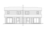 Modern House Plan - Wellington 60-066 - Rear Exterior 