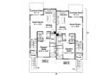 Modern House Plan - Wellington 60-066 - 1st Floor Plan 
