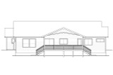 Secondary Image - Country House Plan - Kensington 30-843 - Rear Exterior 