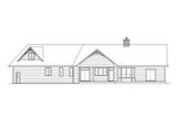 European House Plan - Rain Song 31-245 - Rear Exterior 