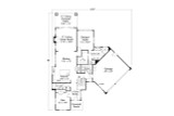 Contemporary House Plan - Rogue 31-127 - 1st Floor Plan 