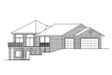 European House Plan - Williamsburg 11-147 - Left Exterior 