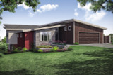 Modern House Plan - Edgefield 31-131 - Front Exterior 