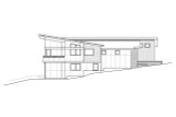 Modern House Plan - Edgefield 31-131 - Left Exterior 