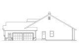 Ranch House Plan - Rainier 10-303 - Right Exterior 