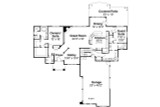 Craftsman House Plan - Canyonville 30-775 - 1st Floor Plan 