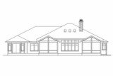 Secondary Image - Prairie House Plan - Metolius 30-746 - Rear Exterior 