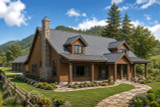Lodge Style House Plan - Elkton 30-704 - Front Exterior 
