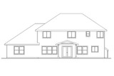 Bungalow House Plan - Cavanaugh 30-490 - Rear Exterior 