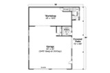 Country House Plan - 20-295 - 1st Floor Plan 