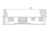 Traditional House Plan - Phoenix 10-061 - Rear Exterior 