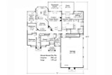 European House Plan - Toketee 10-613 - Optional Floor Plan 