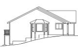 Ranch House Plan - Lander 30-225 - Left Exterior 