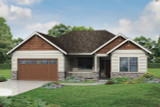 Cottage House Plan - Northfield 30-972 - Front Exterior 