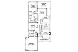 Country House Plan - Marion 30-174 - 1st Floor Plan 